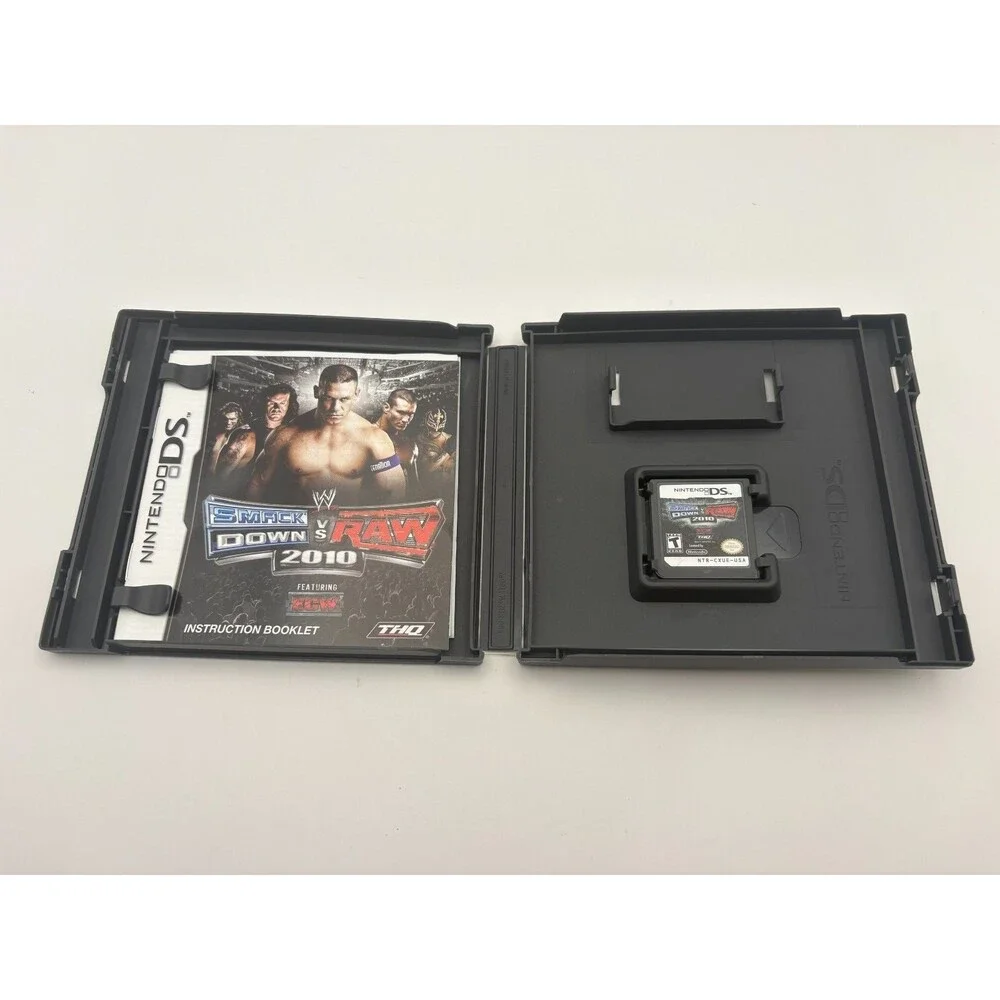 WWE SmackDown vs. Raw 2010 Featuring ECW (Nintendo DS, 2009) Tested working
